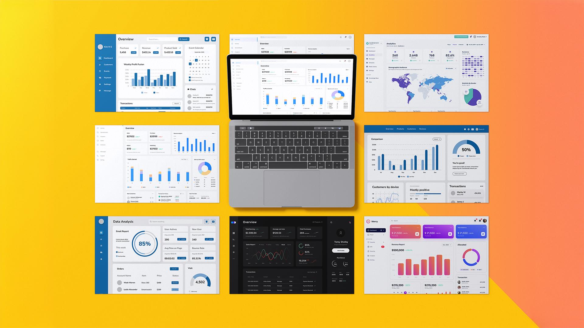 Business intelligence och avancerad analys exempel